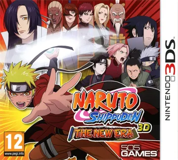Naruto Shippuden 3D - The New Era Europe (Fr, It) box cover front